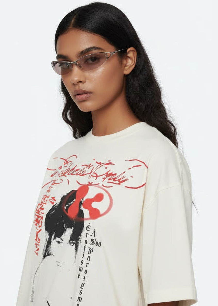 Ink-Stained Romance — Washed Ivory