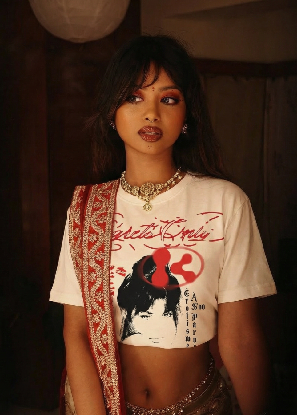 Ink-Stained Romance — Washed Ivory